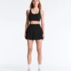 Ruffled High Rise Compressive Mini Skirt Ruffled High Rise Compressive Mini Skirt