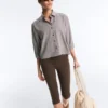 Short Gingham Lyocell Blend Shirt Short Gingham Lyocell Blend Shirt