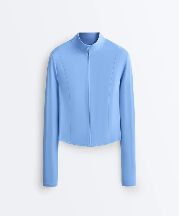 Short Light Touch Technical Jacket Short Light Touch Technical Jacket