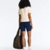 Short Sleeve Openwork Knit Polo Shirt Short Sleeve Openwork Knit Polo Shirt