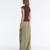 Short-Sleeved Rib Top with Cotton and Modal Short-Sleeved Rib Top with Cotton and Modal