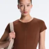 Short-Sleeved Zip T-Shirt Short-Sleeved Zip T-Shirt