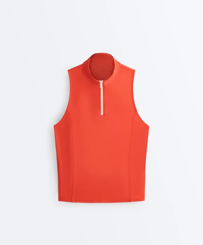 Sleeveless Half-Zip T-Shirt Sleeveless Half-Zip T-Shirt
