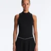 Sleeveless Half-Zip T-Shirt Sleeveless Half-Zip T-Shirt