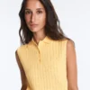 Sleeveless Open Knit Jumper Sleeveless Open Knit Jumper