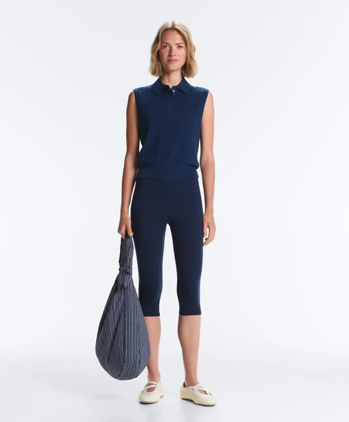 Sleeveless Open Knit Jumper Sleeveless Open Knit Jumper
