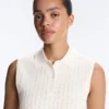 Sleeveless Open Knit Jumper Sleeveless Open Knit Jumper
