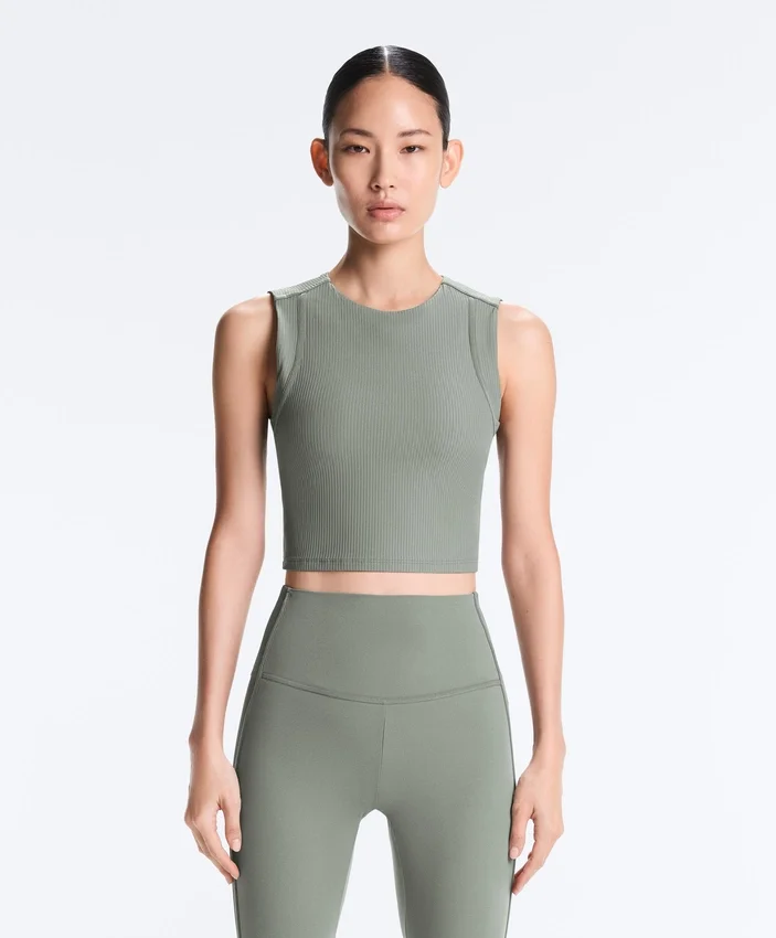 Sleeveless Rib Comfortlux Tank Top Sleeveless Rib Comfortlux Tank Top