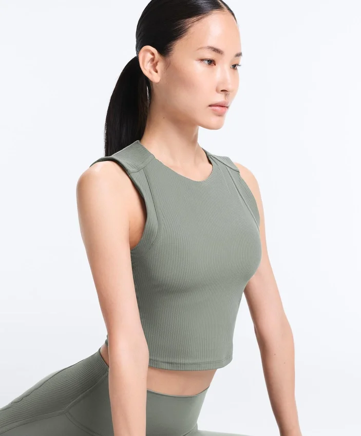 Sleeveless Rib Comfortlux Tank Top Sleeveless Rib Comfortlux Tank Top