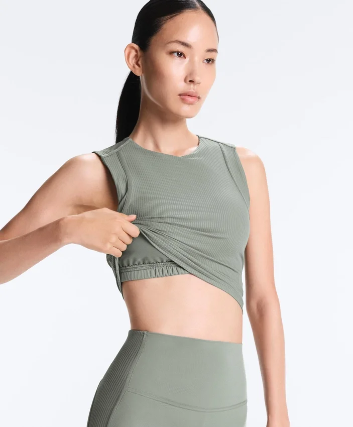 Sleeveless Rib Comfortlux Tank Top Sleeveless Rib Comfortlux Tank Top