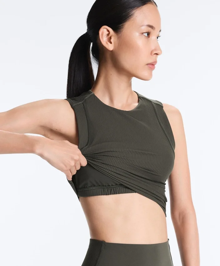 Sleeveless Rib Comfortlux Tank Top Sleeveless Rib Comfortlux Tank Top
