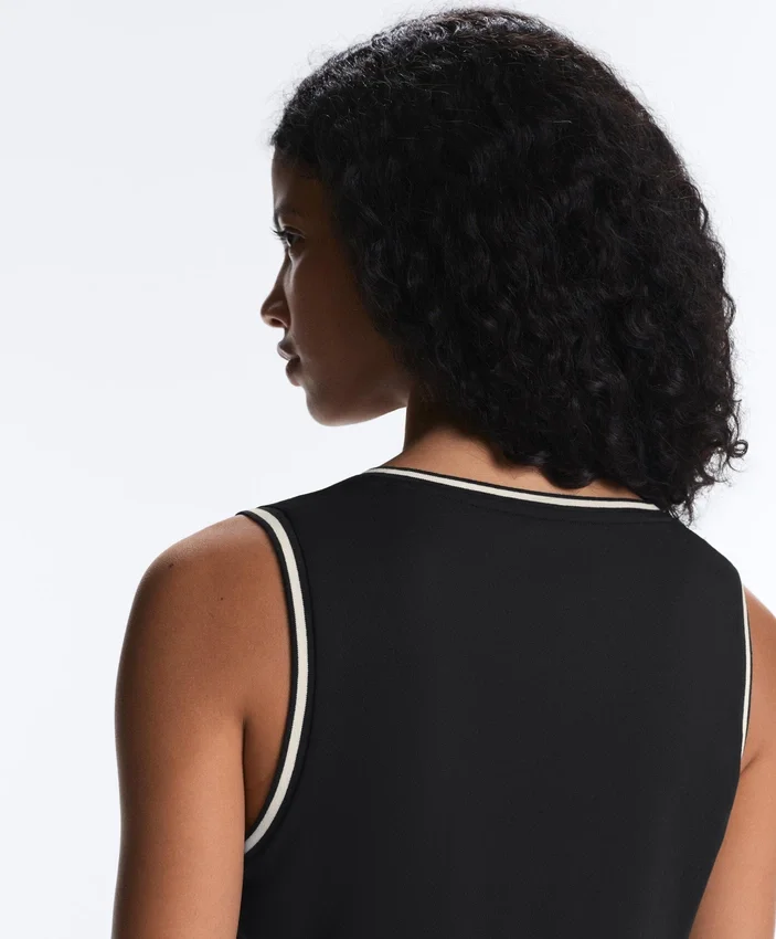 Sleeveless V-Neck T-Shirt Sleeveless V-Neck T-Shirt