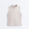 Sleeveless Zip T-Shirt Sleeveless Zip T-Shirt