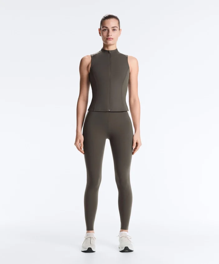 Sleeveless Zip T-Shirt Sleeveless Zip T-Shirt