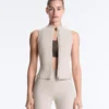 Sleeveless Zip T-Shirt Sleeveless Zip T-Shirt