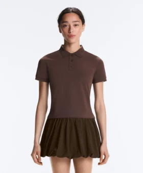 Slim-Fit Piqué Cotton Polo Shirt