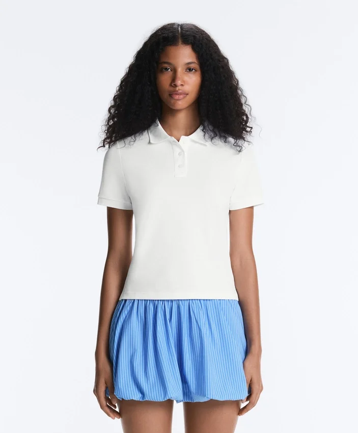 Slim-Fit Piqué Cotton Polo Shirt Slim-Fit Piqué Cotton Polo Shirt
