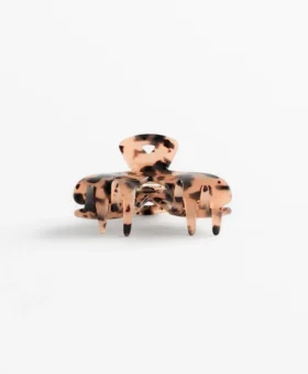 Small Faux-Tortoiseshell Hair Clip