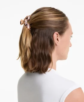 Small Faux-Tortoiseshell Hair Clip