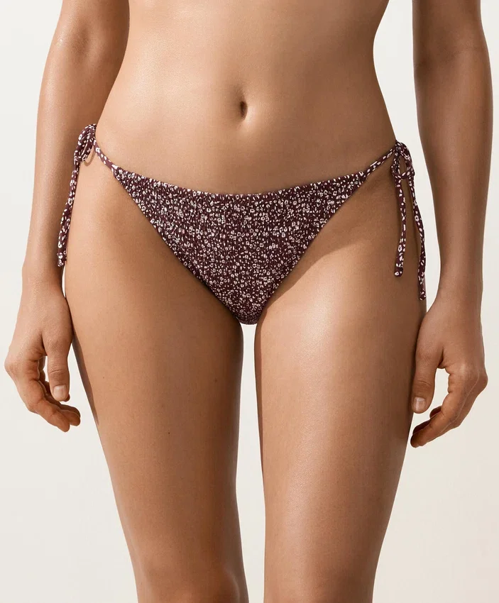Smock Tie Medium-Coverage Bikini Briefs Smock Tie Medium-Coverage Bikini Briefs