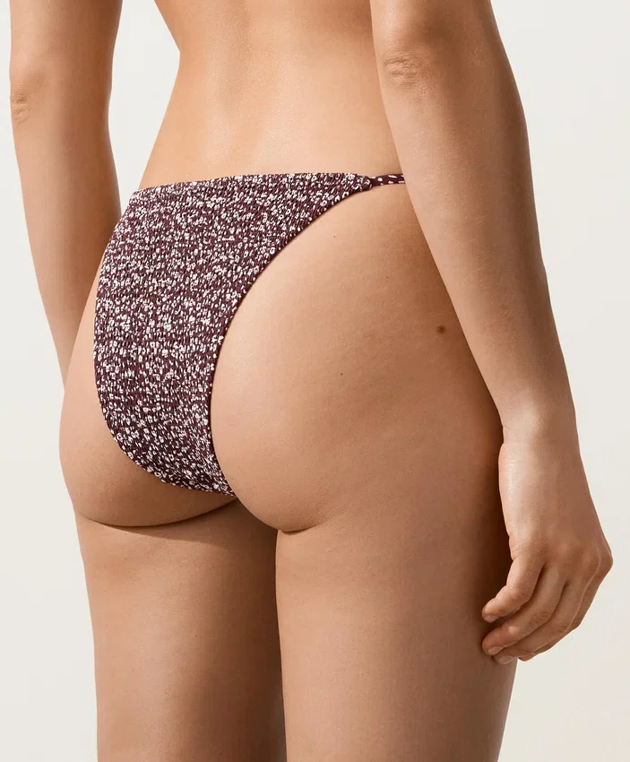 Smock Tie Medium-Coverage Bikini Briefs Smock Tie Medium-Coverage Bikini Briefs