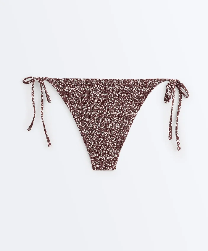 Smock Tie Medium-Coverage Bikini Briefs Smock Tie Medium-Coverage Bikini Briefs