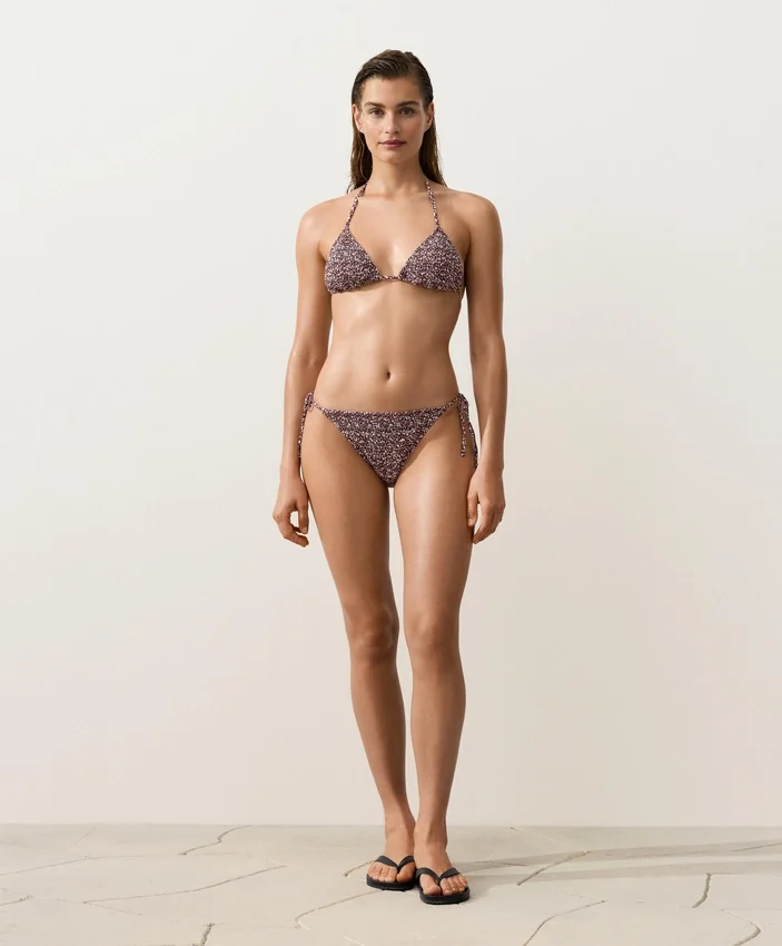 Smock Tie Medium-Coverage Bikini Briefs Smock Tie Medium-Coverage Bikini Briefs