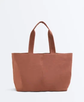 Soft Shopper Bag with Zip