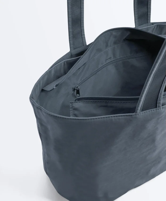 Soft Shopper Bag with Zip Soft Shopper Bag with Zip