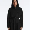 Soft-Touch Belted Jacket with Modal Soft-Touch Belted Jacket with Modal