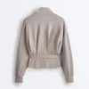 Soft-Touch Corset Belt Jacket with Modal Soft-Touch Corset Belt Jacket with Modal