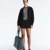 Soft-Touch Hooded Jacket with Modal