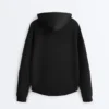 Soft-Touch Hooded Jacket with Modal