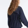 Soft-Touch Modal Jacket with Adjustable Waist and High Collar Soft-Touch Modal Jacket with Adjustable Waist and High Collar
