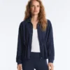 Soft-Touch Modal Jacket with Adjustable Waist and High Collar Soft-Touch Modal Jacket with Adjustable Waist and High Collar