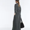 Soft-Touch Modal Jacket with Adjustable Waist and High Collar Soft-Touch Modal Jacket with Adjustable Waist and High Collar