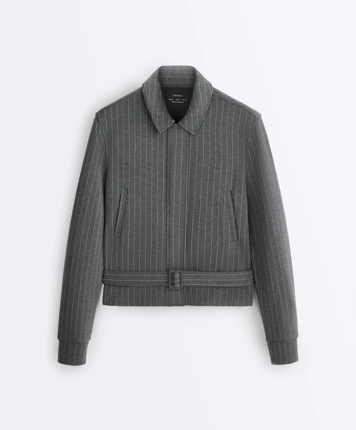 Soft-Touch Modal Jacket with Belt Soft-Touch Modal Jacket with Belt