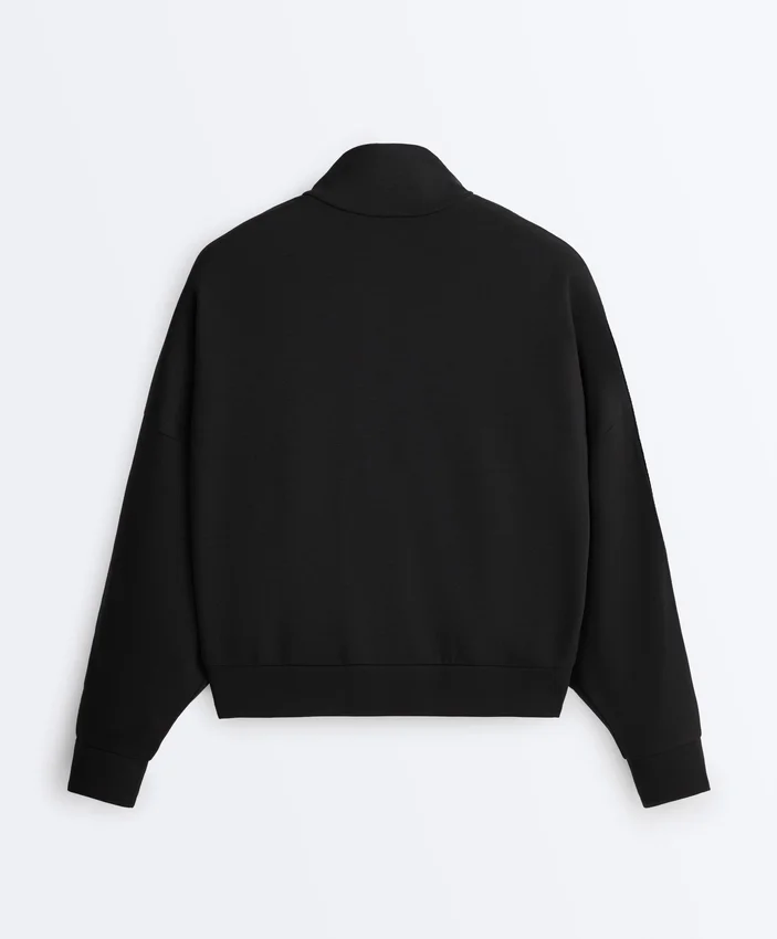 Soft-Touch Modal Jacket with Hemstitch Soft-Touch Modal Jacket with Hemstitch