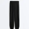 Soft-Touch Modal Rib Fitted Joggers Soft-Touch Modal Rib Fitted Joggers