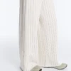 Soft Touch Pinstripe Wide Leg High Rise Trousers Soft Touch Pinstripe Wide Leg High Rise Trousers