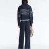 Soft-Touch Striped Sailor Jacket with Modal Soft-Touch Striped Sailor Jacket with Modal