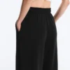 Soft-Touch Wide-Leg Crop Trousers with Modal Soft-Touch Wide-Leg Crop Trousers with Modal