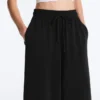 Soft-Touch Wide-Leg Crop Trousers with Modal Soft-Touch Wide-Leg Crop Trousers with Modal