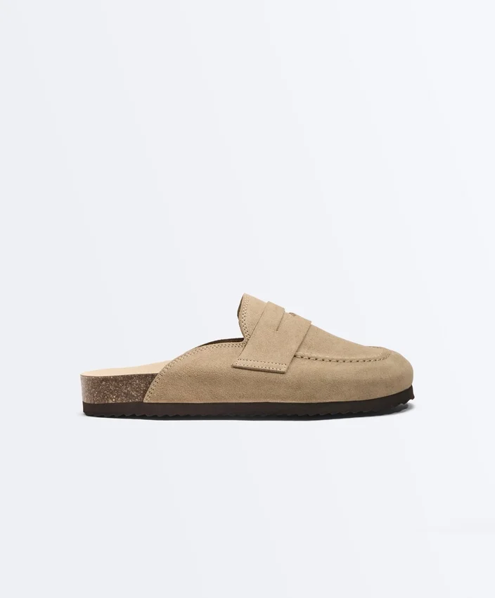 Split-Leather Mules Split-Leather Mules