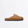 Split-Leather Mules Split-Leather Mules