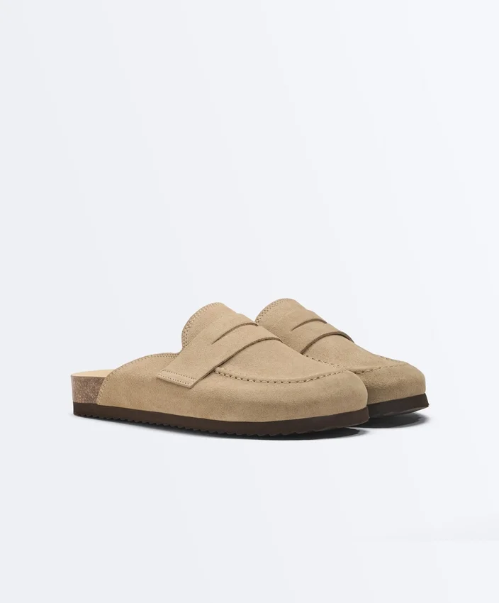 Split-Leather Mules Split-Leather Mules