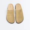 Split Leather Mules Split Leather Mules