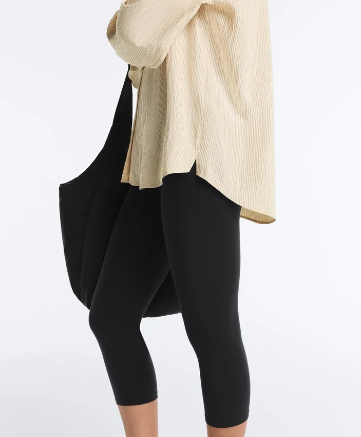 Stand-Up Collar Modal Blend Striped Shirt Stand-Up Collar Modal Blend Striped Shirt