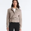 Straight Jacket with Belt and Soft-Touch Modal
