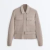Straight Jacket with Belt and Soft-Touch Modal